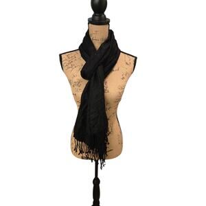 Jones New York lightweight black scarf, one size